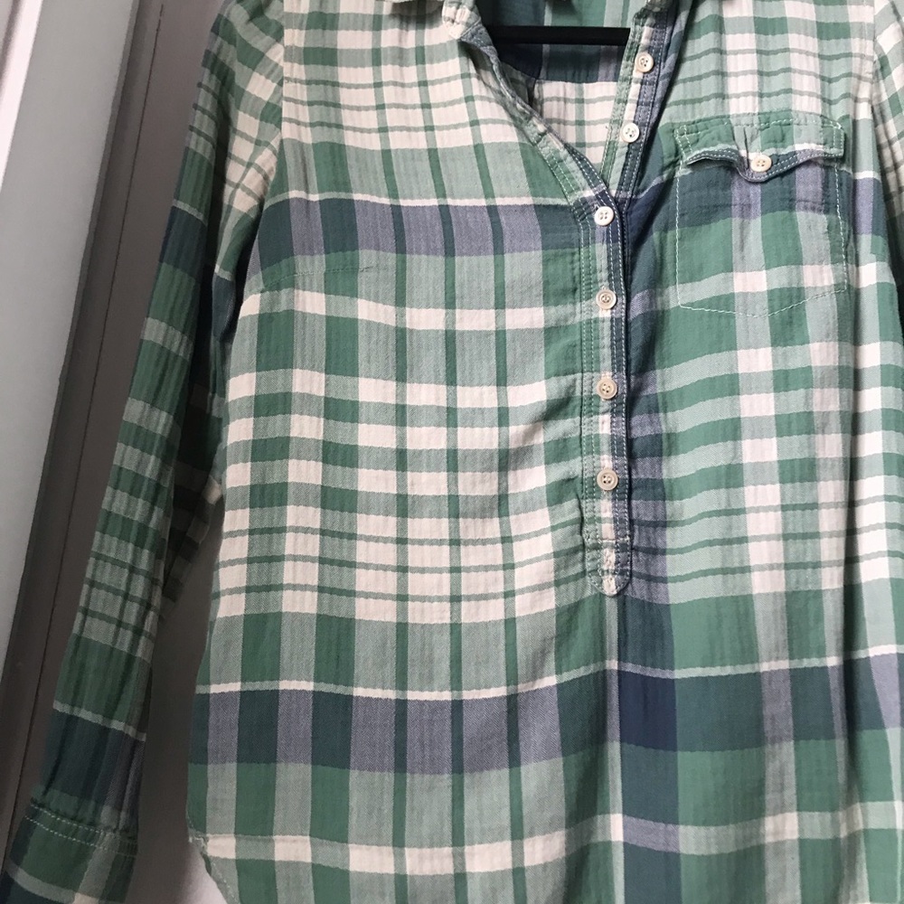 J. Crew Plaid Button Down